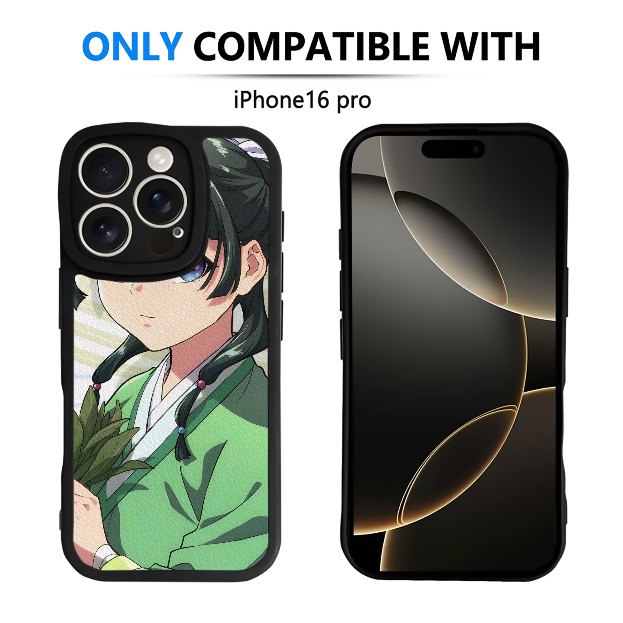 薬屋のひとりごと The Apothecary Diaries 【iPhone 16シリーズ対応】シリコンスマホケース（レザー調） 材質：シリコン
